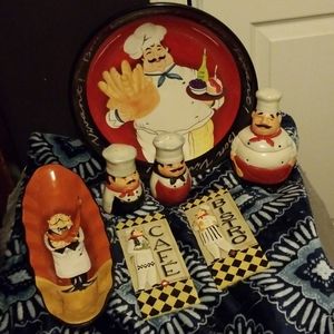 Ceramic Fat chef kitchen decor